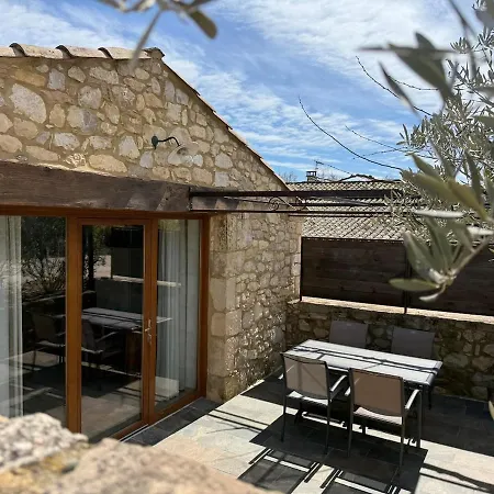 Sud Ardeche, Mas En Pierre, Piscine Et Climatisation